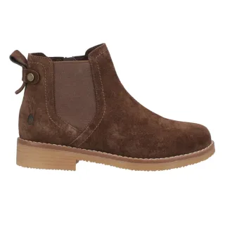 Hush Puppies - "Maddy" Stiefeletten für Damen, Wildleder (Schokolade)