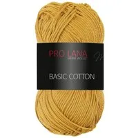 Pro Lana Pro Lana BASIC COTTON Baumwollgarn 50 g Häkelwolle, 125 m (Perfektes Baumwoll-Garn für leichte Pullover, Mützen und Accessoires), 50 g