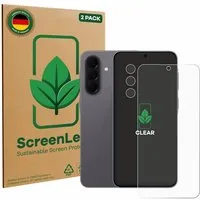 ScreenLeaf Displayschutzfolie Schutzfolie für Samsung Galaxy A57 5G (Display+Kamera), 2 Stück, nachhaltiger Displayschutz Schutz Folie Klar Transparent