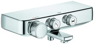 GROHE THM-Wannenbatterie Grohtherm SmartControl 34718 Wandmontage chrom, 34718000 34718000
