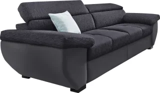 COTTA 2,5-Sitzer "Speedway" Big-Sofa mit Kopfteilverstellung