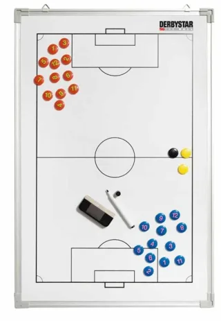 Derbystar Taktiktafel Aluminium Fussball 45 x 30 cm 4111000000