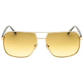 Guess Shiny Pale Gold Brown Gradient Sonnenbrille