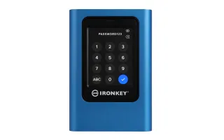 Kingston IronKey Vault Privacy 80 External SSD 480GB | ikvp80es/480g | USB-C 3.0