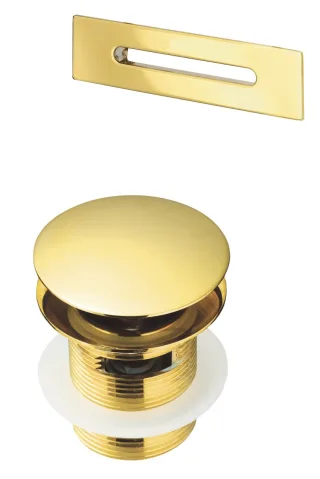 Neuesbad Serie 600 Ablaufgarnitur Set, gold, für Serie 600 Badewannen NB1KYY_Z10B1