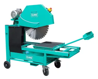 ELMAG Ziegelschneidmaschine ZSM 900/700 - SET: - 61356