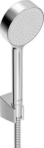 Hansa Wannenset Hansabasicjet 4468, Handbrause 1, mit Brauseschlauch, verchr, 44680113 44680113