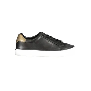 Leona Sneaker Freizeitstil Schwarzgold