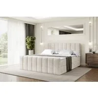 ALTDECOR Boxbett OTTA-Z (Multipocket-Matratze H4, H3 Matratze Bonellfederung, Topper, Kopfteil), Doppelbett mit Fußteil