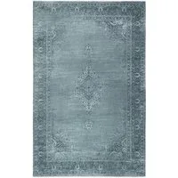Tesso Living Designteppich MARYLOU, Teppich im Vintage Look, orientalisches Muster, BOHO, rechteckig, Wohnzimmerteppich mehrfarbig, Print, waschbar & rutschfest