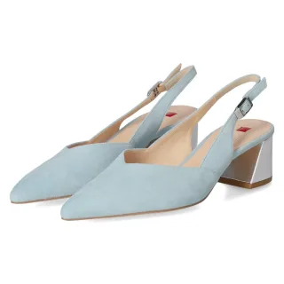 Högl Slingpumps - Gr. 38 - Blau - Rauleder
