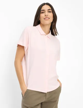 Brax Damen Bluse Style CELIA S dusty rose, Rosa, Gr. 38
