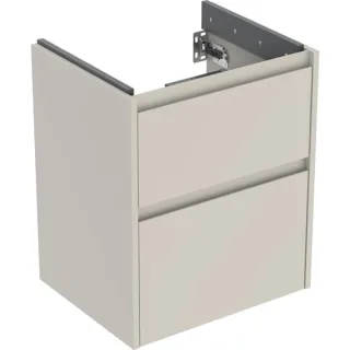 Geberit Renova Plan Unterschrank für Waschtisch, mit zwei Schubladen: 50.4x60.6x40.5cm, 504025DB1 504025DB1