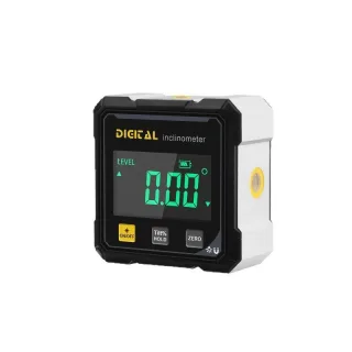 Digital Inclinometer with Triple-Side Laser 4 x 90° Magnetic Angle Gauge IP54 Waterproof Rechargeable Electronic Level B