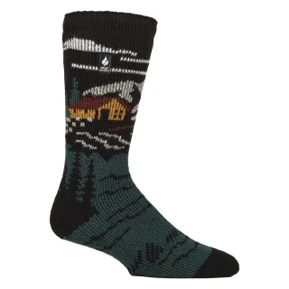 Herren-Jacquard-Wärmesocken für den Winter
