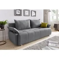 COLLECTION AB Schlafsofa Funtastic, B: 212 cm, Liegel. 145x187 cm, Bettfunktion, Bettkasten, Armteilverstellung & 1 Zierkissen, Federkern
