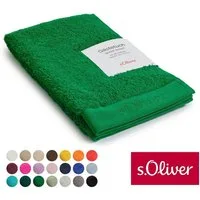 s.Oliver Gästehandtuch s.Oliver, Premium Qualität, 600 gr/m², auch als Sets erhältlich, Walkfrottier (1-St), große Farbauswahl, auch als Duschtuch, Waschhandschuh, Handtuch
