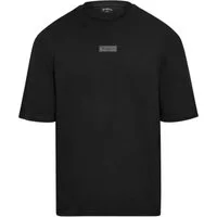 Dropsize T-Shirt Dropsize Herren Heavy Oversize Front Rubber Patch T-Shirt (1-tlg)