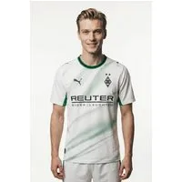 PUMA Fußballtrikot BMG HOME JERSEY REPLICA für Erwachsene, mit Rundhalsausschnitt, atmungsaktiv