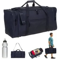 Spear Bags Sporttasche groß Saunatasche Reisetasche Gymbag 68 cm, 65 Liter Gym Tasche Fußballtasche XXL + Trinkflasche