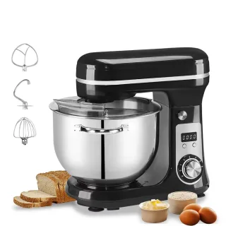 [EU Direct] BioloMix 6L 1200W DC Quiet Motor 6-Speed Kitchen Food Processors Stand Mixer Cream Egg Whisk Whip Dough Knea
