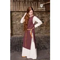 Burgschneider Ritter-Kostüm Mittelalter Kleid Typ Überkleid Haithabu Braun S