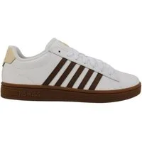 K-Swiss Court Tiebreak II (Leder) 2025 cremeweiss/braun Herren Sneaker