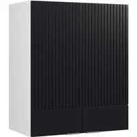 Vicco Hängeschrank Fame-Line, Schwarz gestreift/Weiß, 60 cm (1-St)