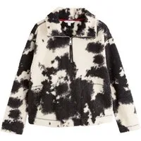 Next Fleecejacke Teddy-Borgoberteil mit 1/4-Reißverschluss (1-St)