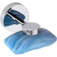 BRILLANTBAD® Seifenhalter BOMEGA Magnetseifenhalter Messing Chrom poliert Bad >> Bohren / Kleben, Breite: 5.5 cm