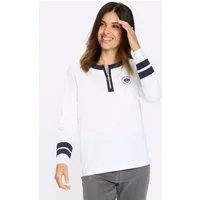 Sieh an! T-Shirt Langarm-Shirt Langarm
