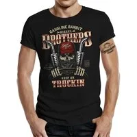 GASOLINE BANDIT® T-Shirt für Trucker Racer: Diesel-Power Keep on Trucking
