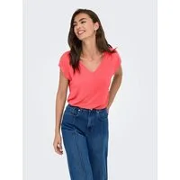ONLY V-Shirt ONLFREE S/S MOD.V-NECK TOP JRS NOOS