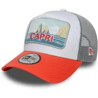 New Era Baseball Cap Capri City Summer Edition A-Frame Trucker Cap New Era Lachs (1-St)