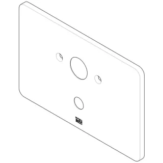 Dornbracht Abdeckplatte, PBV - 091101091-00 chrom