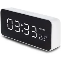 GreenBlue Wecker GB397 Uhr mit Wecker und Thermometer