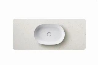 Duravit Luv Konsole Weiß Poliert 1388x595x20 mm - LU946601717 LU946601717