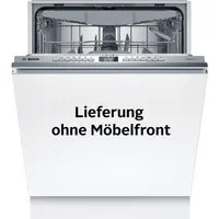 BOSCH vollintegrierbarer Geschirrspüler Serie 4 SMV4EVX09E, 14 Maßgedecke, Flexible Vario-Körbe mit VarioSchublade & praktisches Info Light