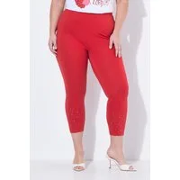 MIAMODA Leggings Leggings mit Hotfix Steinchen
