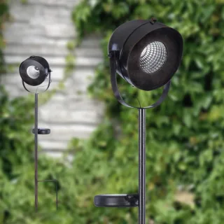 Posiwio Gartenleuchte LED im Shabby Look