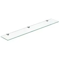 AQUABATOS Wandregal Glasregal Badezimmer aus Sicherheitsglas ESG Wandablage Glasablage Bad, Badablage unter Spiegel Badezimmerregal, 1-tlg