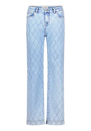 CARTOON - Stretch-Jeans light blue denim - Gr. - 36