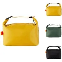 Agger Kühltasche Isolierte Lunch-Tasche mit dicker Folie, auslaufsichere Thermotasche, für Arbeit, Schule und Picknick, mit verstellbarem Schultergurt