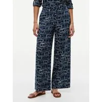 Tommy Hilfiger Leinenhose ESS LINEN PULL ON PANTS in lockerer Passform, Elastikbund