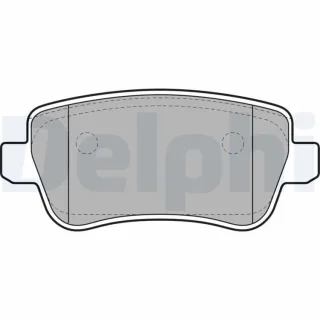 Delphi Bremsbel?ge hinten Fiat Croma