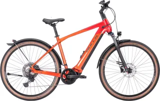 Herren e-Bike  Bulls Cross Rider Evo 2 Herren orange (Rahmenhöhe Bulls 28": 45 cm | Körpergr. 150 - 160 cm / Akkukapazität: 750 Wh)