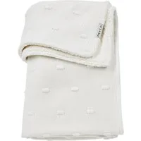 Babydecke Knots Offwhite, Meyco Baby, 75x100cm
