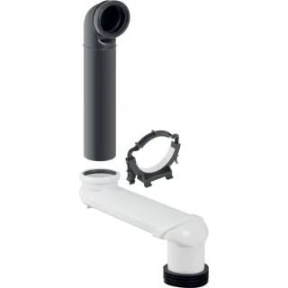 Geberit Monolith WC-Etagenbogengarnitur waagerecht 131088291