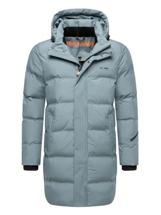 Stone Harbour Herren Wintermantel Thadeek mit abnehmbarer Kapuze & Magnettaschen