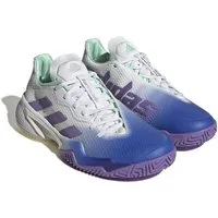 adidas Performance Barricade Allcourt (Stabil) weiss/blau/violett Damen Tennisschuh